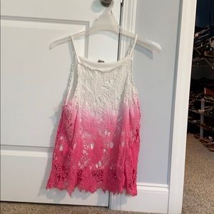 Knit tank top